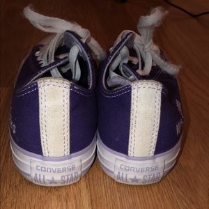 Thrifted Purple converse
